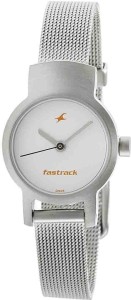 fastrack nj2298sm02c analog watch  - for women