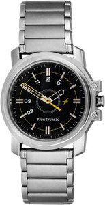 Fastrack Analog Watch For Men Buy Fastrack Analog Watch For Men Ft 3039 black dial Online at Best Prices in India Flipkart