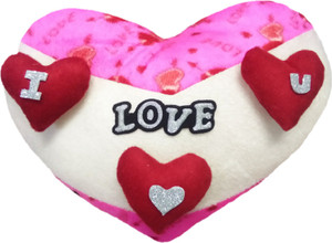 Aparshi Love heart stuffed cushion soft toy E103 - 40 cm