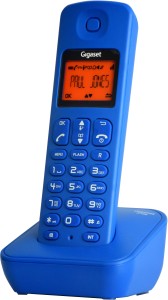 gigaset a100 cordless landline phone(blue)