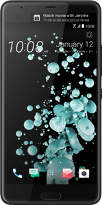 HTC U ULtra (Brilliant Black, 64 GB)(4 GB RAM)