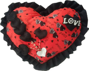 Aparshi (Combo pack of 5) love heart cushion stuffed soft toy Q129 - 40 cm