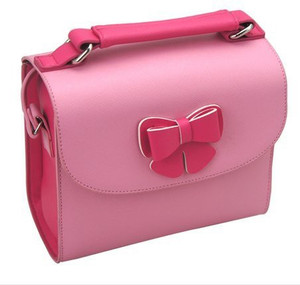 Caiul Soft PU Leather Butterfly Series Carry Instax Mini 7s 8 9 25 50s 70 90 Case Pink Camera Bag