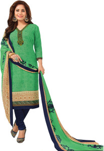 Chatri Fashions Crepe Floral Print, Harringbone, Paisley, Printed Salwar Suit Material