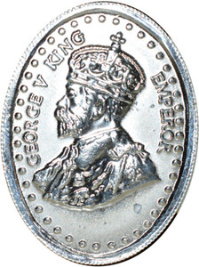 Kataria Jewellers George King V S 999 10 g Silver Coin
