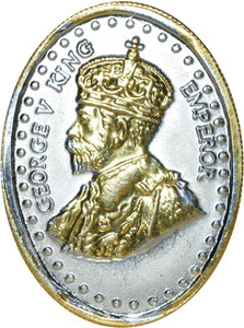 Kataria Jewellers George King V S 999 10 g Silver Coin