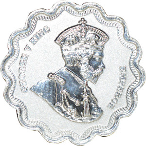 Kataria Jewellers George King V S 999 10 g Silver Coin