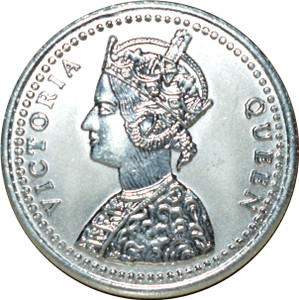 Kataria Jewellers Victoria Queen S 999 20 g Silver Coin