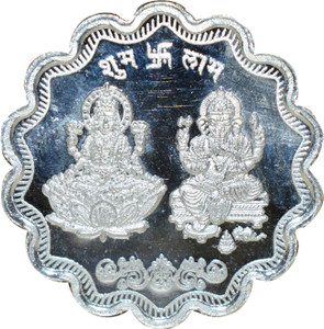 Kataria Jewellers Lakshmi Ganesh S 999 10 g Silver Bar