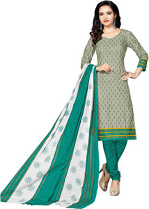 Drapes Cotton Printed Salwar Suit Dupatta Material