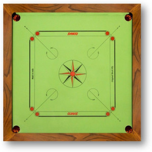 Synco Synco Green Series 5 M Carrom Boardgreen