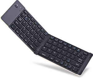 VibeX ™ Portable Mini Foldable Windows Android IOS Tablet PC Smartphone Wireless, Bluetooth Tablet Keyboard