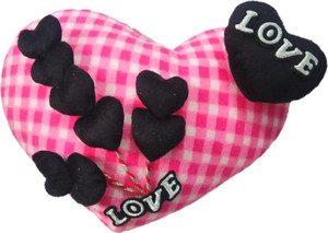 Aparshi Cudldly heart stuffed cushion soft toy 4DCJ1 - 30 cm