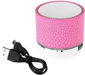 VibeX LED Mini Wireless Bluetooth Speaker With FM Raido Bluetooth Home Audio Speaker
