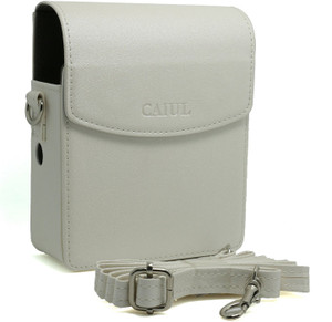 Caiul PU Leather Instax Share Smartphone Printer Sp-1 Case (White) Camera Bag