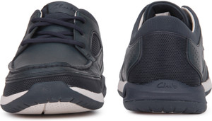 clarks ormand sail navy casual shoes