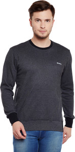 GHPC Full Sleeve Solid Men's Sweatshirt
