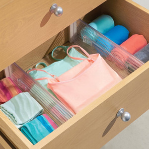 Drawer Trays Covers Interdesign Linus Adjustable Deep Drawer