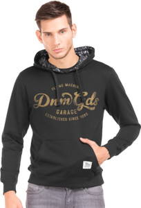 flying machine full sleeve solid men's sweatshirt