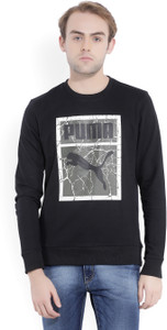 Puma Full Sleeve Printed Men's Sweatshirt