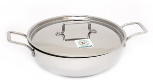 Coconut Tri-Ply Kadhai Sandwich Bottom Kadhai 1.5 L