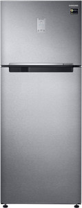 Samsung 465 L Frost Free Double Door 4 Star (2019) Refrigerator(EZ Clean Steel, RT47M623ESL/TL)