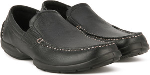Woodland on sale black loafers