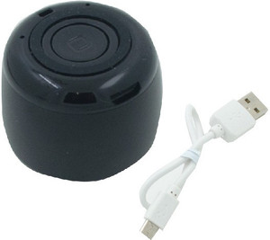 Mezire Coin size Mini Metal Wireless Bluetooth Speaker With Super Loud and Bass Sound System Bluetooth Mobile/Tablet Speaker