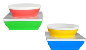 Tupperware Plastic Disposable Bowl Set
