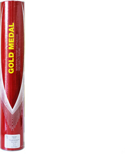 Li-Ning Shuttlecock- Gold Medal Feather Shuttle - White