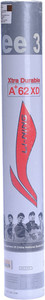 Li-Ning Shuttlecock- A+62 Xd Feather Shuttle - White