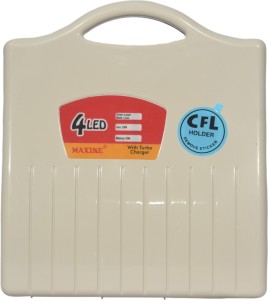 maxine cfl home ups (abs body - with amptek 12v 7.6ah battery) 45w square wave inverter