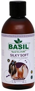 basil anti-dandruff, flea and tick, hypoallergenic, whitening and color enhancing, allergy relief, anti-parasitic, conditioning, anti-fungal, anti-microbial, anti-itching basil dog shampoo(250 ml)