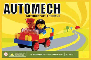 Bonkerz Developing Automech Blocks Set For Kids