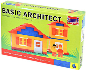 Bonkerz Developing Basic Architect Blocks Set For Kids
