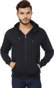 Adbucks Full Sleeve Solid Men's Sweatshirt
