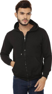 Adbucks Full Sleeve Solid Men's Sweatshirt
