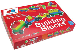GRAPPLE DEALS Plastic Building Blocks Set - Intellectual Blocks Set For Kids.