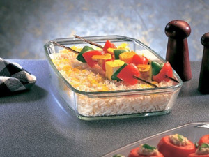 Borosil Borosil Rectangular Dish-1.5 L Glass Bowl Borosilicate Glass Bowl