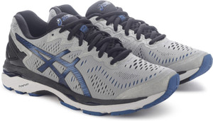 Asics GEL KAYANO 23 Running Shoes For Men Buy Silver Color