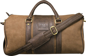 spykar leather duffle bags