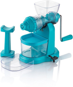 ZooY Deluxe Fruit & Vegetable Plastic, Stainless Steel Hand Juicer