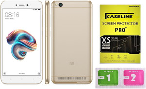 Caseline Tempered Glass Guard for Redmi 5a