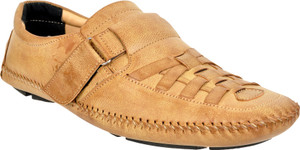 lee fox tan loafers