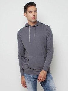 SayItLoud Full Sleeve Solid Men's Sweatshirt