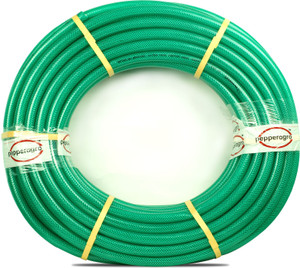 Pepper Agro 3/4-Inch Diameter Braided Heavy Duty Hose, 15 Meters (Green) 3/4-Inch Diameter Braided Heavy Duty Hose, 15 Meters (Green) Hose Pipe