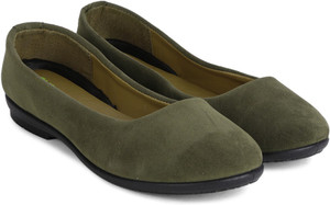 gliders by liberty ballerina for women(olive)