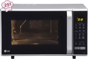 LG 28 L Convection Microwave Oven(MC2846SL, Silver)
