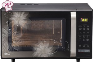LG 28 L Convection Microwave Oven(MC2846BCT, Black)