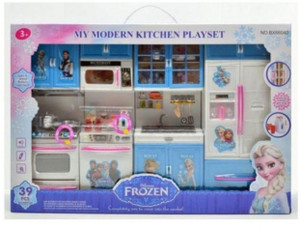 Frozen barbie kitchen sale set